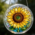 thumbnail image 4 of Acrylic Jigsaw Puzzle Suncatcher, Suncatcher Puzzle, 83 Pieces Acrylic Puzzle Window Hanging, Colorful Stained Glass Acrylic Sun Catcher Decor, for Women Mom, 4 of 4