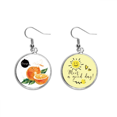 thumbnail image 1 of Acuarela naranja sabroso saludable Pendiente Sol Flor Pendiente Joyas Moda Unbranded M, 1 of 3