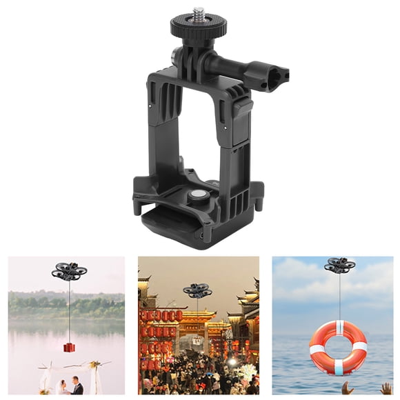 Gotero Para Drones, ABS 70mAh, Sistema De Lanzamiento Aéreo Para Drones Fácil De Instalar Para Transporte