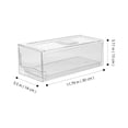 thumbnail image 2 of Fridge Drawer Organizer Clear Fridge Drawer Drain Plate Fridge Storage Drawer Refrigerator Drawer, 2 of 8