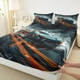 thumbnail image 3 of Castle Fairy Adults Sport Car Bed Sheets,Car Theme King Sheets, 3 of 7