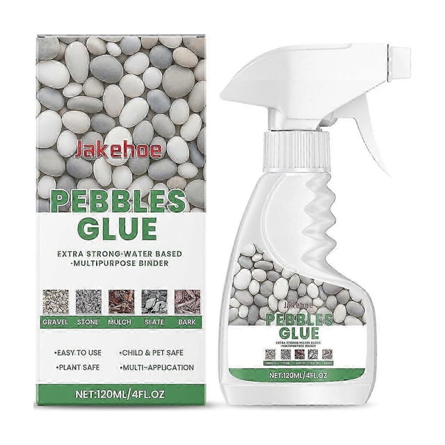 Resin Gravel Glue for Bonding Stones, Bark and Gravel on Borders, Patios and Garden Paths.Long-Lasting, Non Toxic, Ready to Use.