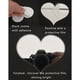 thumbnail image 3 of Bienvenido Love-pegatina de espejo acrílico, autoadhesivo impermeable tridimensional, bricolaje, 3 of 5