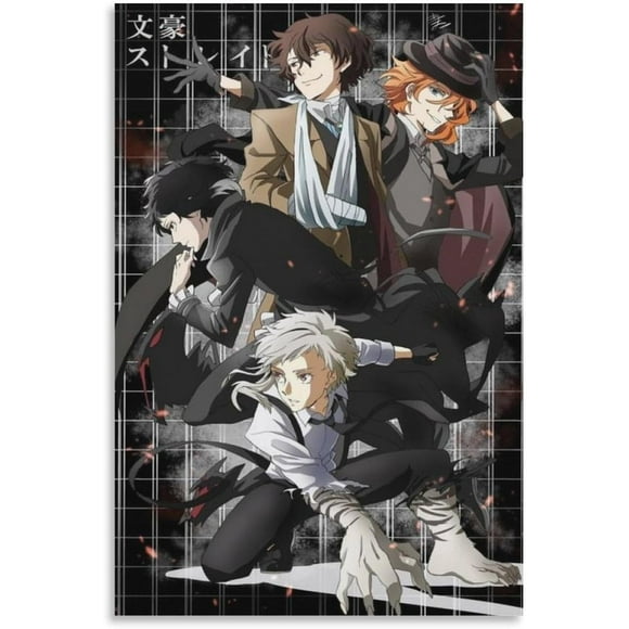 Japanese Action Comedy Movies,Bungo Stray Dogs, Anime Posters, Cool Posters, Boys And Girls Room