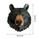 thumbnail image 2 of Escultura de cabeza de animal montada en la pared - estatua de busto de lobo/leopardo/oso, decoración de arte de resina para salón, dormitorio, oficina, bar, 2 of 5