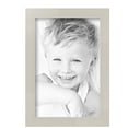 thumbnail image 2 of ArtToFrames 8" x 12" Slanted Lip White Picture Frame, 8x12 inch White Wood Poster Frame (WOM-4825), 5 Pack, 2 of 6