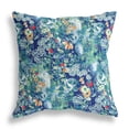 thumbnail image 4 of 18" Purple Blue Springtime Suede Throw Pillow, 4 of 4