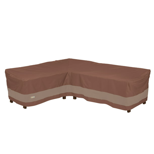 Duck Covers Ultimate Waterproof 104 Inch Patio Left Facing Sectional Lounge Set Cover Com - Home Depot Duck Patio Furniture Covers