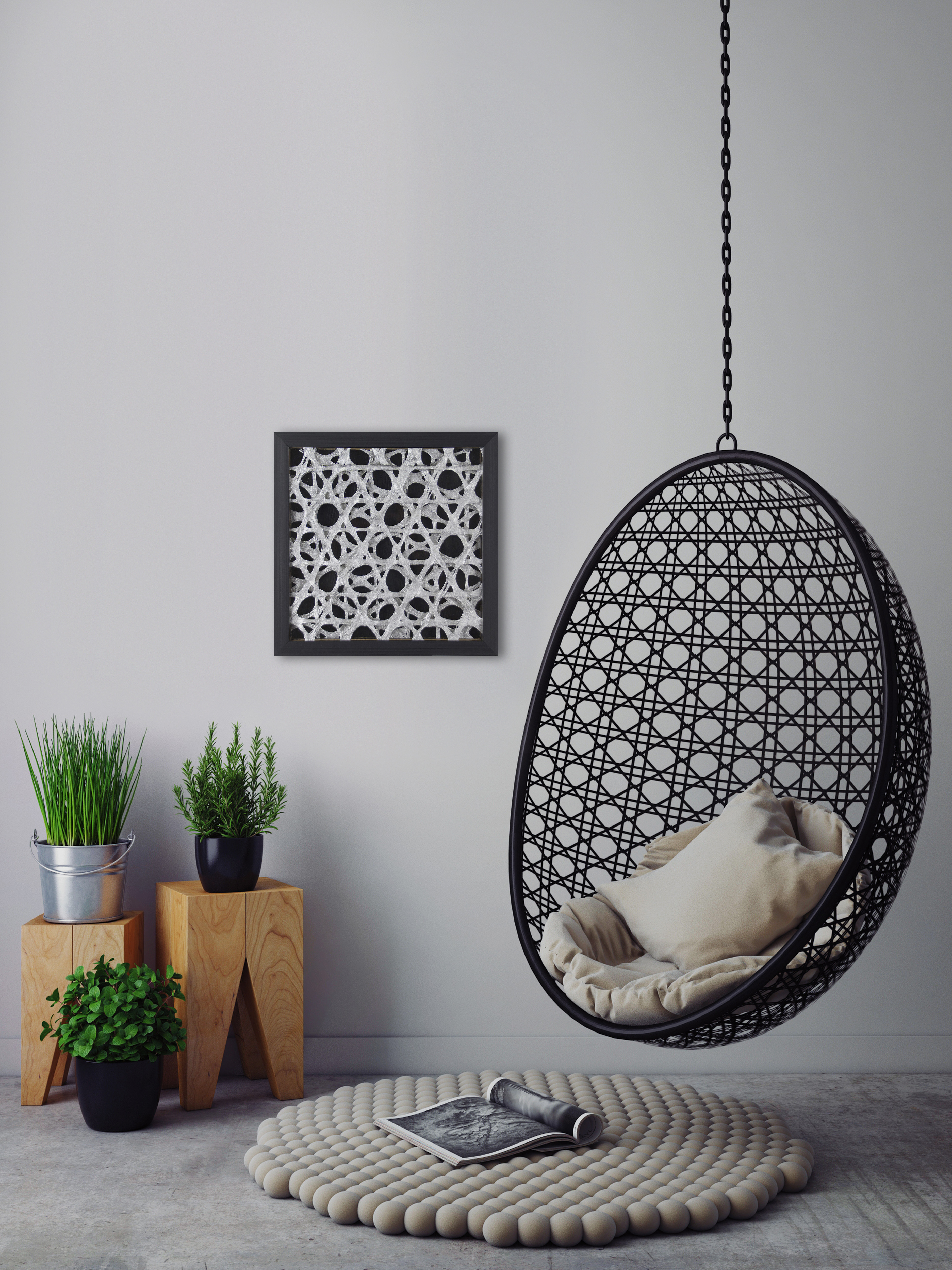 Black Holes Paper Art