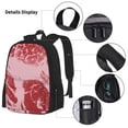 thumbnail image 3 of Balery Striped Meat Mochila Escolar 3 en 1 para Niños - Mochila Resistente con Lonchera Térmica y Estuche - Mochila Escolar para Niños y Niñas, 3 of 7