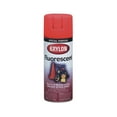thumbnail image 6 of Krylon Fluorescent Spray Paint, Flat, Red Orange, 11 oz., 6 of 6