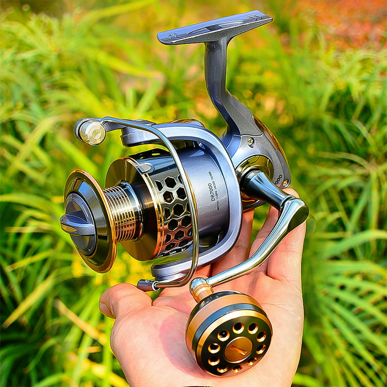 PROBEROS Spinning Reel Fishing Reel, Left Right Interchangeable, Full Metal  Spool - Precision Tackle for Accurate Casting and Retrieval