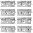 thumbnail image 2 of Weiweiguan 8pcs Spring Hinge Self Closing Hinges Stainless Steel Door Hinges Auto Close Hinges, 2 of 7