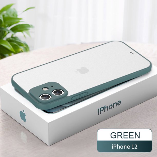 Top She Clear Case For Apple Iphone 12 Pro Iphone 12 Pro Case 6 1 Inch Clear Back Yellow Resistant Lightweight Slim Thin Cover Durable Silicone Protective Simple Case Dark Green Walmart Com