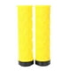 thumbnail image 1 of Paquete de 2 puños para manillar de bicicleta de montaña con tapas para los extremos : anillo de bloqueo único Amarillo kusrkot Cubiertas para manillar de bicicleta, 1 of 5