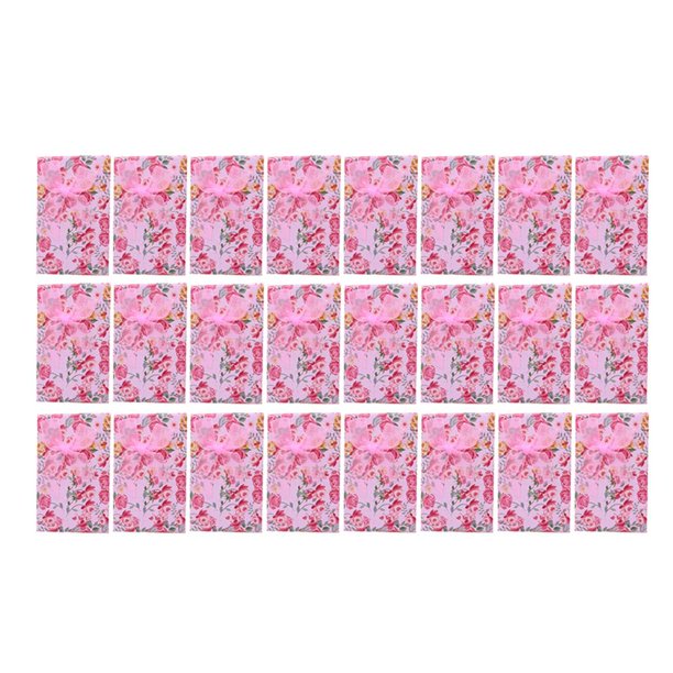 24pcs joyería cajas de collar pendientes pequeña caja al por mayor - Moño negro (12 pcs), Individuales Rosado Yinane Caja de joyería de papel de cartón