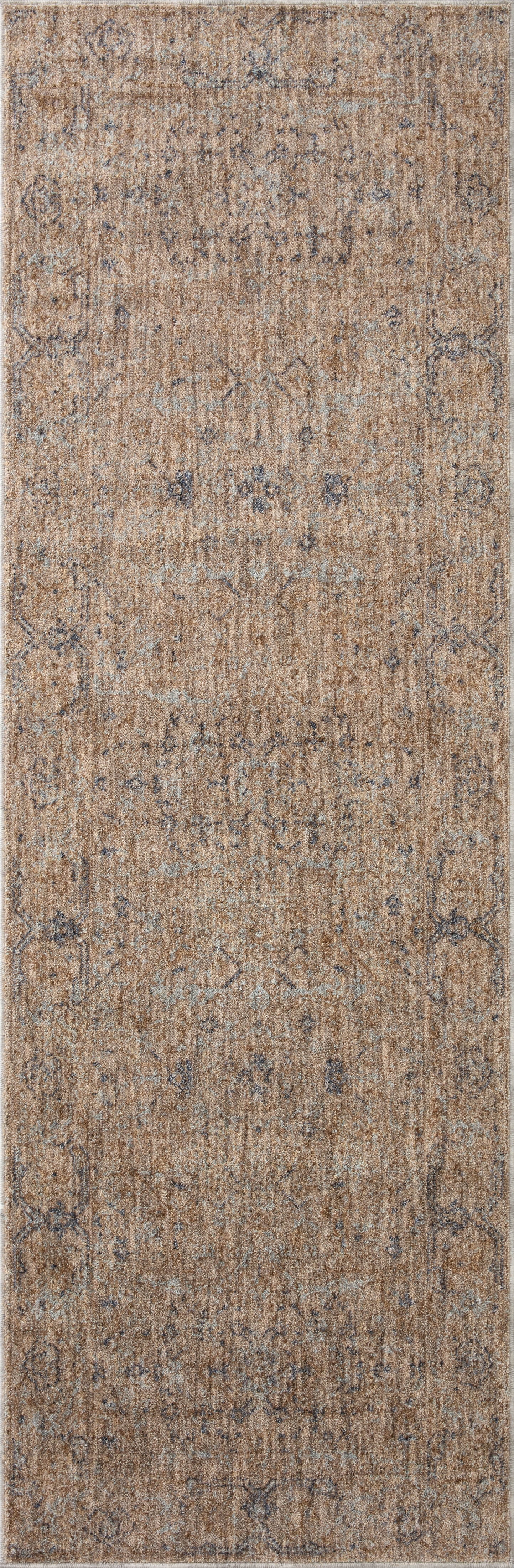 Angela Rose x Loloi Blake Taupe / Blue 4'-0" x 5'-7" Accent Rug