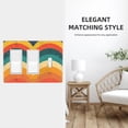 thumbnail image 5 of Vibrant Painting Colorful Waves Dynamic Switch Cover Decorative Wall Plate 3-Gang 2-Decor 1-Toggle Standard Size, 5 of 5