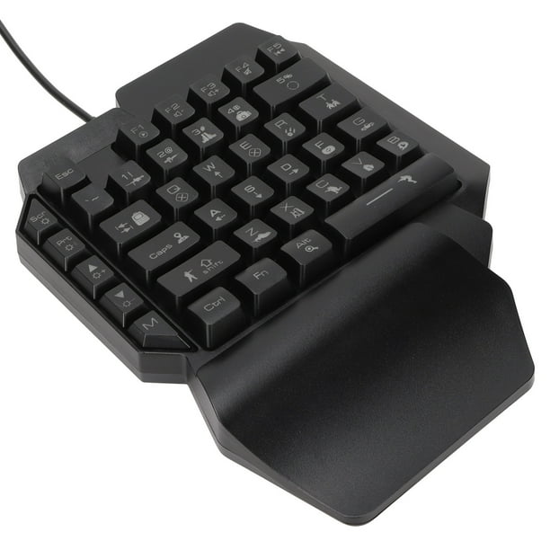 One Handed Mechanical Keyboard, One Handed Gaming Keyboard 39 Keys