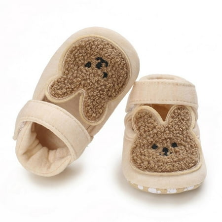 

Infant Sneakers Baby Soft Non-Slip Sole Shoes Boys Cozy Slip-on Cute Solid Color First Walkers Casual Prewalker Crib Shoes 0-18M