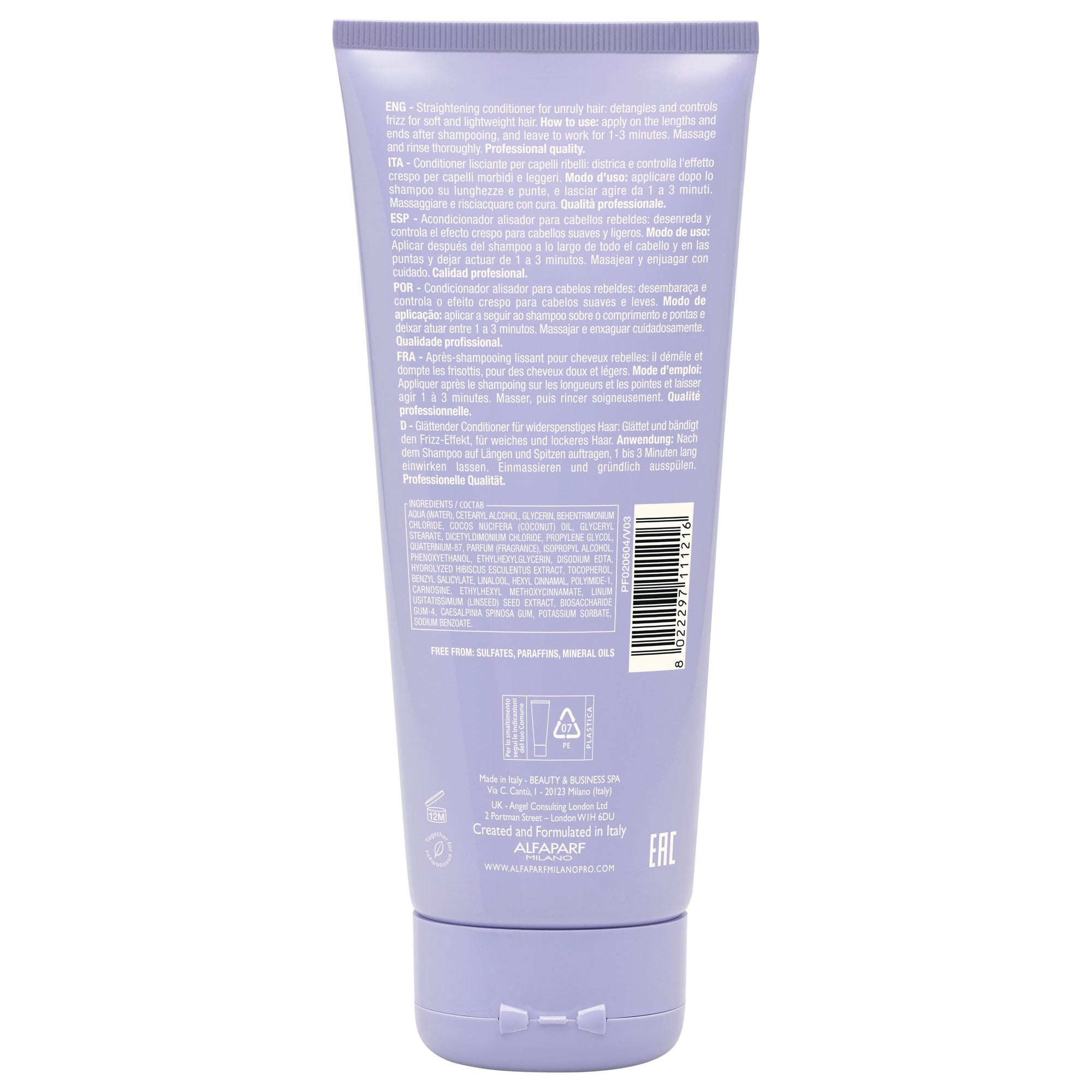 Alfaparf Milano Semi Di Lino Smoothing Conditioner 6.76 oz