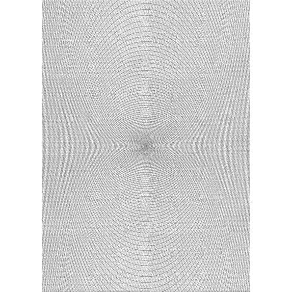 Ahgly Company Machine Washable Indoor Rectangle Transitional White Smoke Area Rugs, 2' x 4'