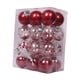 thumbnail image 1 of 24 bolas navideñas, adornos navideños, bolas navideñas, delicados colgantes. Rojo, 1 of 9