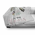 thumbnail image 3 of Dream Soft Flannel Fleece Throw Blanket, Design with a Dreamcatcher and Words Boho Style Feathers Artwork, Cozy Plush for Indoor and Outdoor Use, 50" x 60", Multicolor, by Ambesonne, 3 of 6