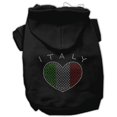 thumbnail image 1 of Sweats à Capuche en Strass Italien Noir M (12), 1 of 1