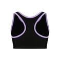 thumbnail image 2 of JanJean Girls' Crop Tank Top Sleeveless Activewear Tops Athletic Sports Racer Back Vest Swimming Lavender 10, 2 of 6