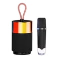 thumbnail image 2 of Edgergery Haut-Parleur Bluetooth Sans Fil Karaoké Portable avec Microphone Chant RGB Lumineux Petit Haut-Parleur, 2 of 5