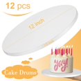 thumbnail image 3 of Base redonda de cartón Cake Drums Sudaya de 12 pulgadas (12 unidades), 3 of 8