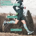 thumbnail image 3 of 3/6 Paires de Bas de Compression pour Femmes et Hommes 15-20 mmHg - Meilleur Soutien pour Infirmières, Course, Randonnée, Récupération et Bas de Vol, 3 of 7