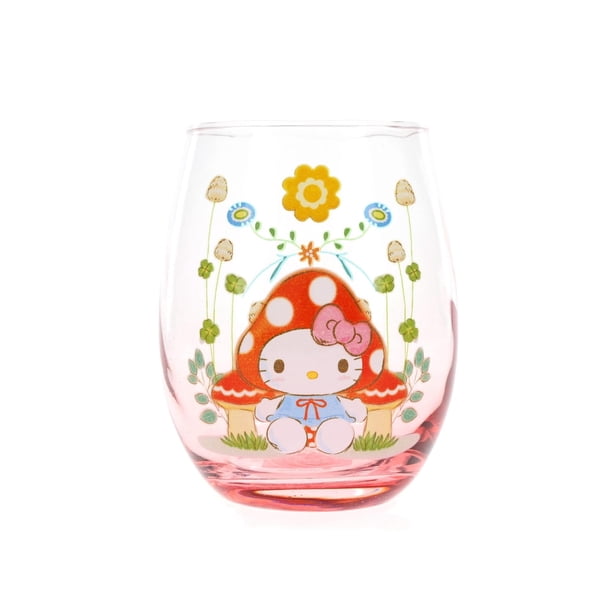 Copa de vino Silver Buffalo Sanrio Hello Kitty Mushroom 600 ml