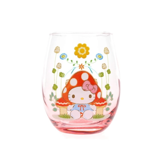 Copa de vino Silver Buffalo Sanrio Hello Kitty Mushroom 600 ml