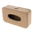 thumbnail image 4 of Caja de Toallitas Húmedas Tissuebox Caja de Pañuelos Cosméticos Dispensador de Pañuelos con Superficie de material cuero , Paño de Franela Interior Beige, 4 of 9