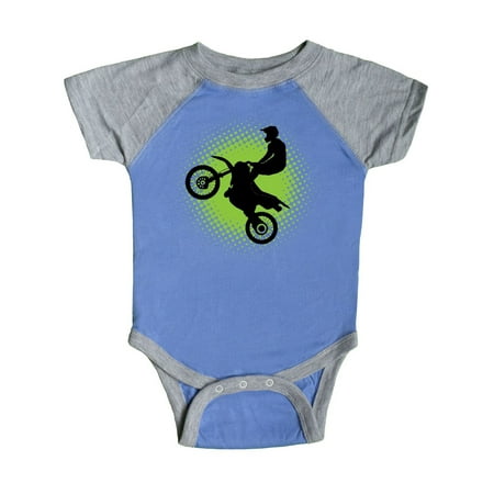 Motocross Rider Freestyle Sports Infant Creeper