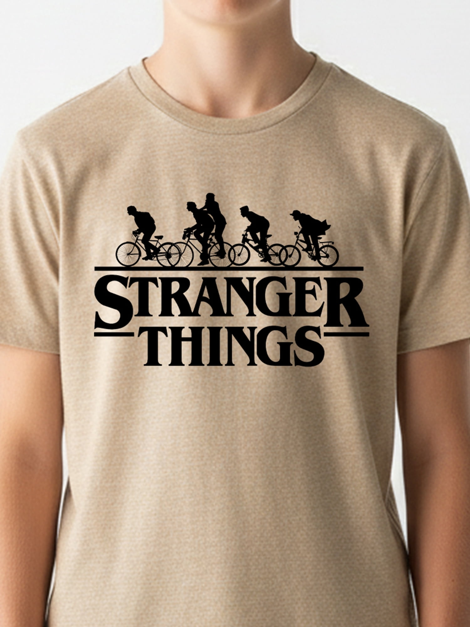 Stranger Things, Boys' & Big Boys' Graphic Tee, Logo, Sizes 4-18