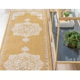 thumbnail image 6 of Rugs.com Eden Collection Rug – 10 Ft Runner Yellow Medium Rug Perfect For Hallways, Entryways, 6 of 9