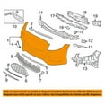 thumbnail image 3 of For 15-18 C-Class Front Bumper Cover Assy w/Park Sensor Holes, w/o Surround View, 3 of 5
