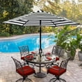 thumbnail image 4 of 7.5 ft Patio Umbrella, Yard Umbrella Push Button Tilt Crank, 4 of 5