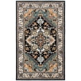 thumbnail image 2 of Safavieh Heritage York Oriental Wool Area Rug, Navy/Ivory, 5' x 8', 2 of 11