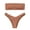 Brown, variant on Summer Swimsuit,Bikini Sets for Women,Thong String 2 Piece Bikini Set,High Cut Swimsuit,Sporty Bikini Sets for Women,Strapless Bathing Suits for Women,High Waisted Bikini Sets for Women Pink M