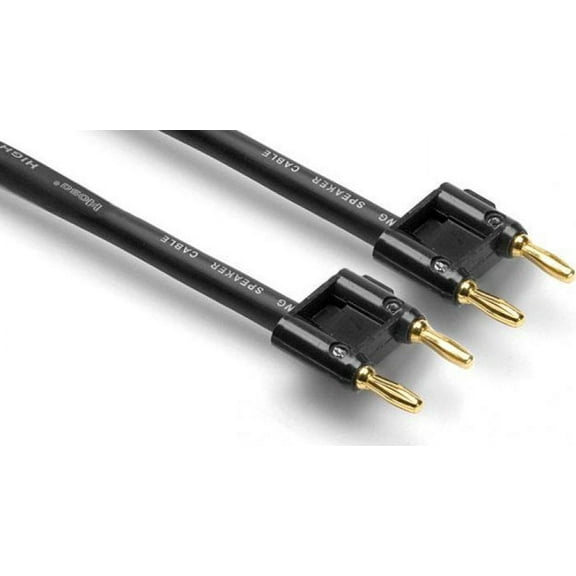 Hosa SKJ-615BB Speaker Cable Dual Banana to Same 15 foot