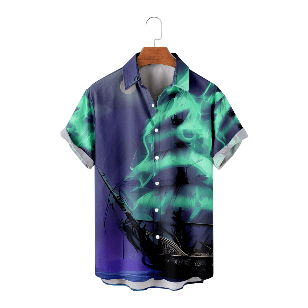 STAQY Teens Mens Hawaiian Aloha Beach Shirts for Teen and Adult ...