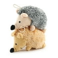 thumbnail image 4 of Apmemiss Clearance Hedgehog Squeaky Dog Toy Soft Animal Plush Hedgehog Toy Dog Stuffed Toys Hedgehog Dog Chew Toy for Dog Pet Aggressive Chewers Puppy Training Playing Christmas Gifts for Kids, Brown, 4 of 5