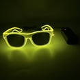 thumbnail image 7 of Glow Glasses Party Glasses Glow in The Dark UV Black Light Birthday Wedding Decorations Golw Party Supplies, 7 of 7