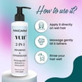 thumbnail image 3 of Yuii Biotin Keratin 2in1 Shampoo & Conditioner Set - All Hair Types, Men, Women - Natural Growth, Color Damage Safe, Travel Size, Advanced DHT Blocker, Japanese Technology, 3 of 3