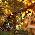thumbnail image 4 of AUDeals ‌Retro LED Christmas Lights with Snow Globes & Mini Trees String Lights for Bedroom/Window/Mantel Decor, Vintage-Inspired Snowflake & Cute Ornament Accents, 4 of 6