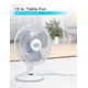 thumbnail image 5 of Ventilador de escritorio BLACK+DECKER de 12 pulgadas con 3 ajustes de velocidad, blanco, 5 of 7